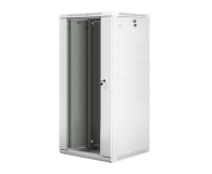 LANBERG Szafa instalacyjna wisząca 19'' 27U 600X600mm szara (drzwi szklane) WF01-6627-10S - 455406 - zdjęcie 1